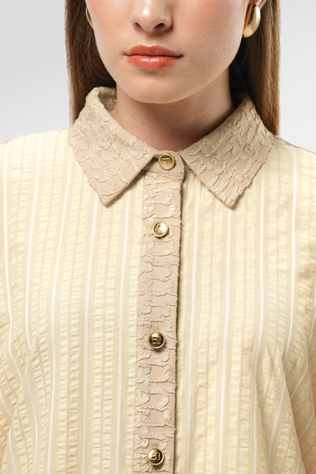 Mavi Puffy Shirt - Cloud Cream