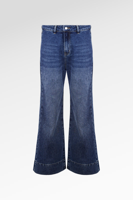 Mia Denim Pants - blue