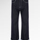 Mono Diagonal Denim Pants - Yuzu