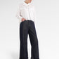 Mono Diagonal Denim Pants - Yuzu