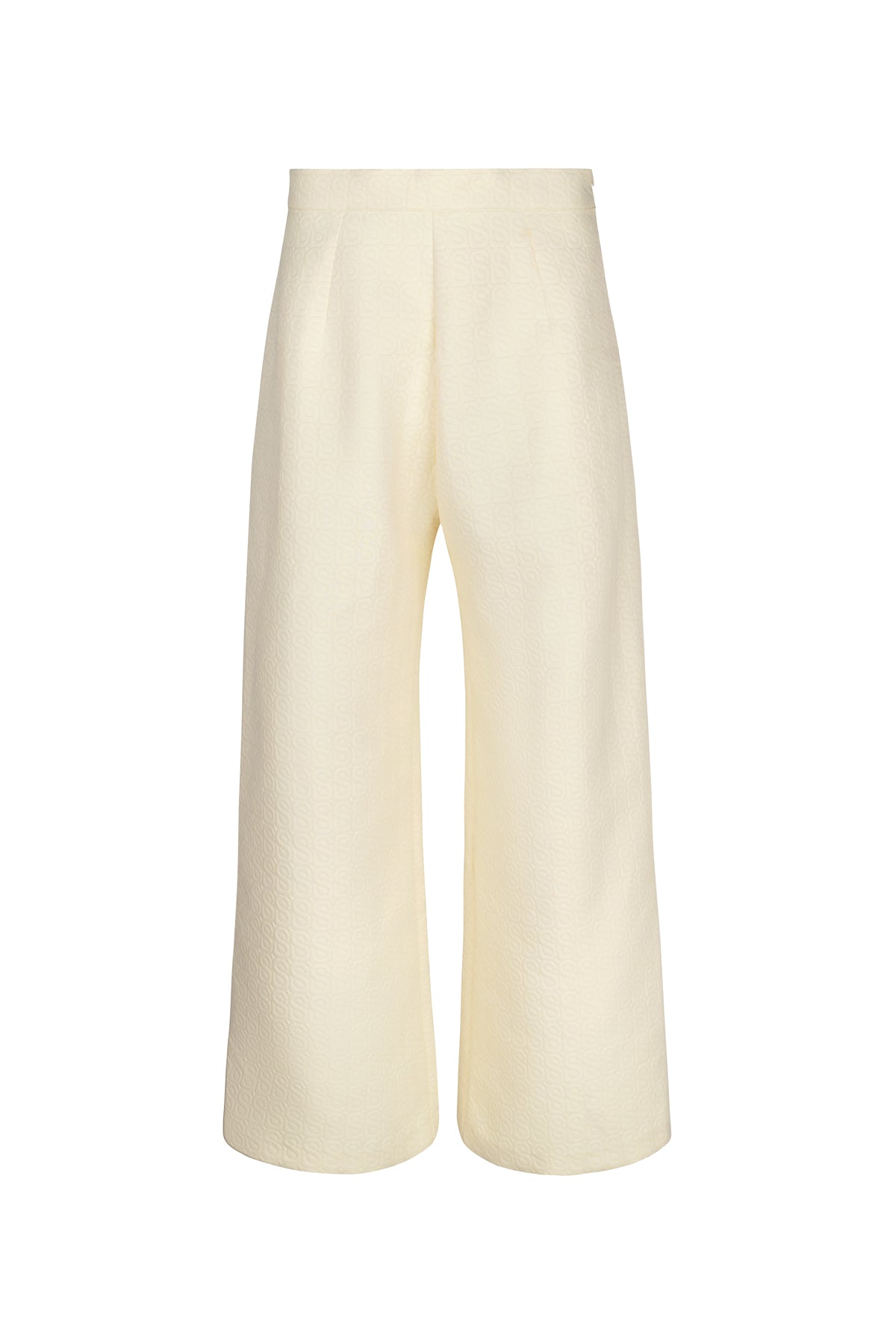 Monogram Luna Pants - Ivory