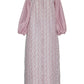 Monogram Smock Dress - Mauve