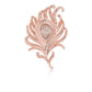 Morella Brooch - Rose Gold