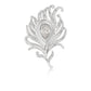 Morella Brooch - Silver