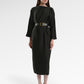 Mya Drapery Dress - Black