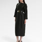 Mya Drapery Dress - Black