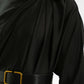 Mya Drapery Dress - Black
