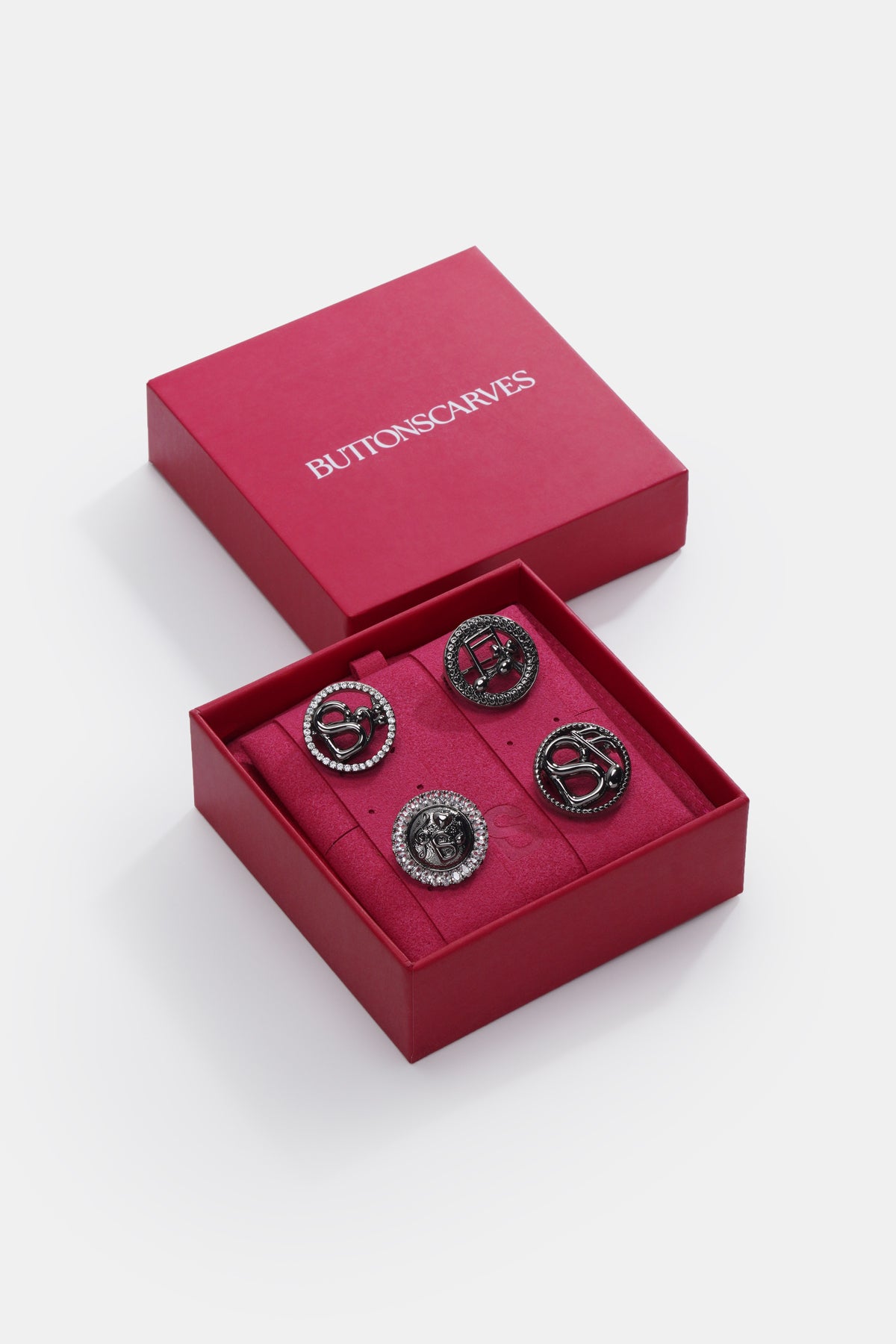 Nada Brooch Package - Hematite