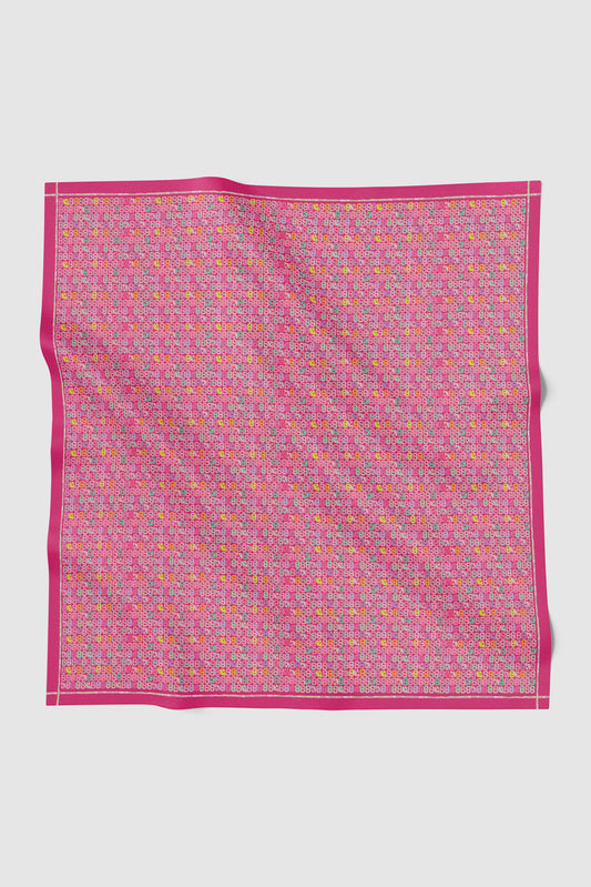 Nagita Square - Fuchsia Rose