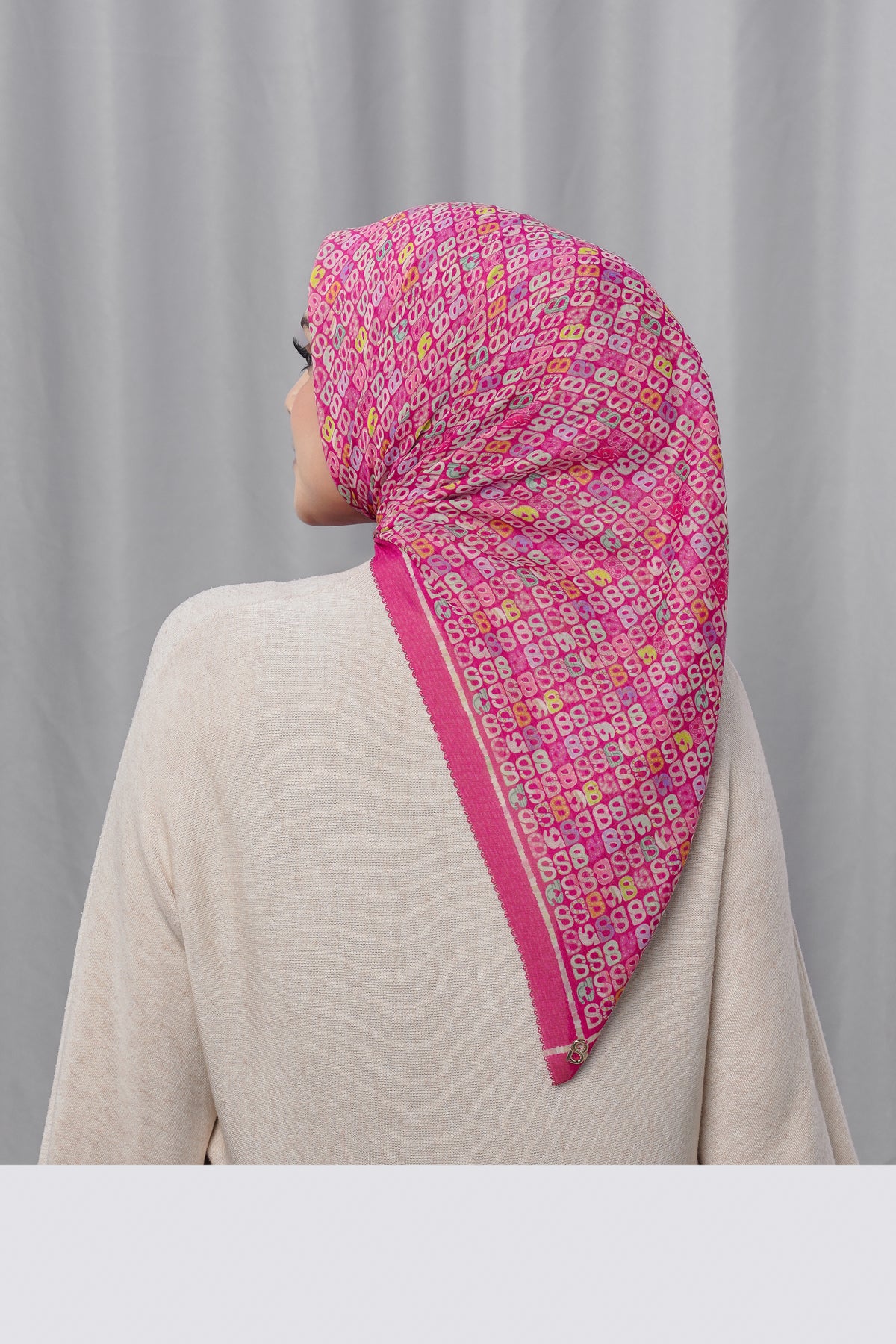 Nagita Square - Fuchsia Rose