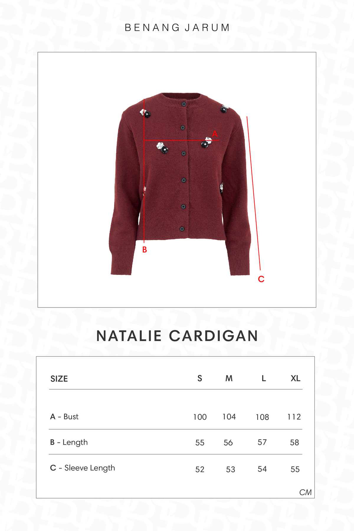 Natalie Cardigan - Red