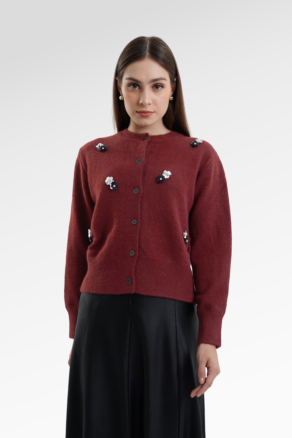Natalie Cardigan - Red