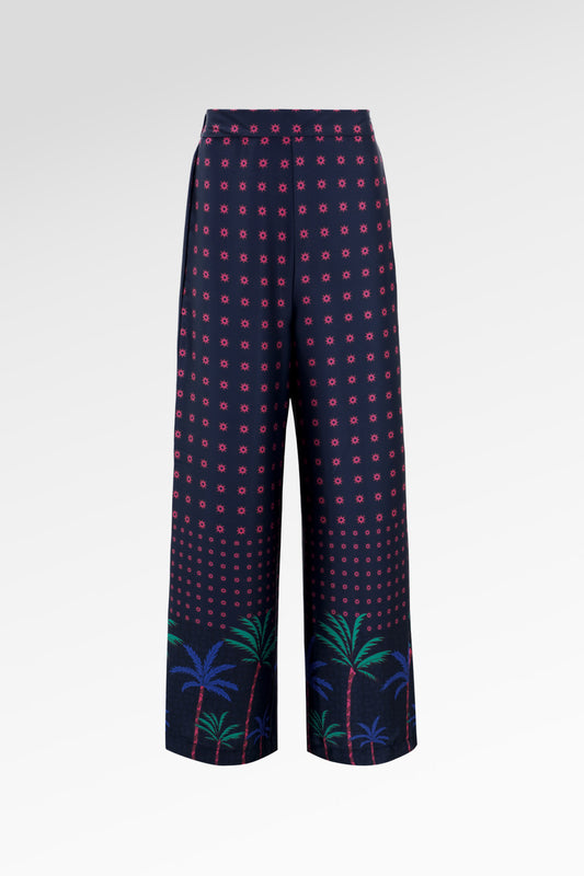 Nauticagram Cullote Pants - Ocean