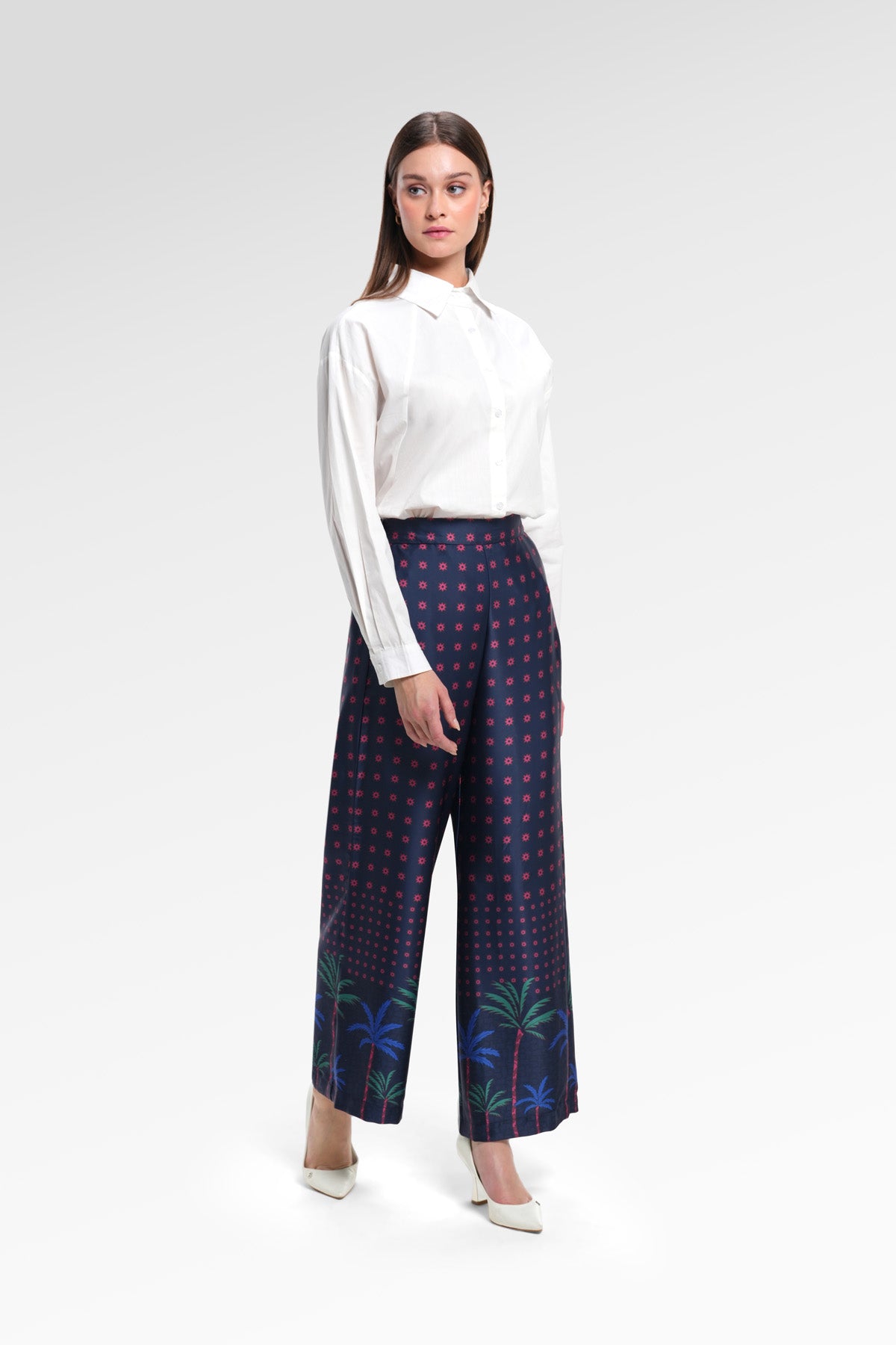 Nauticagram Cullote Pants - Ocean