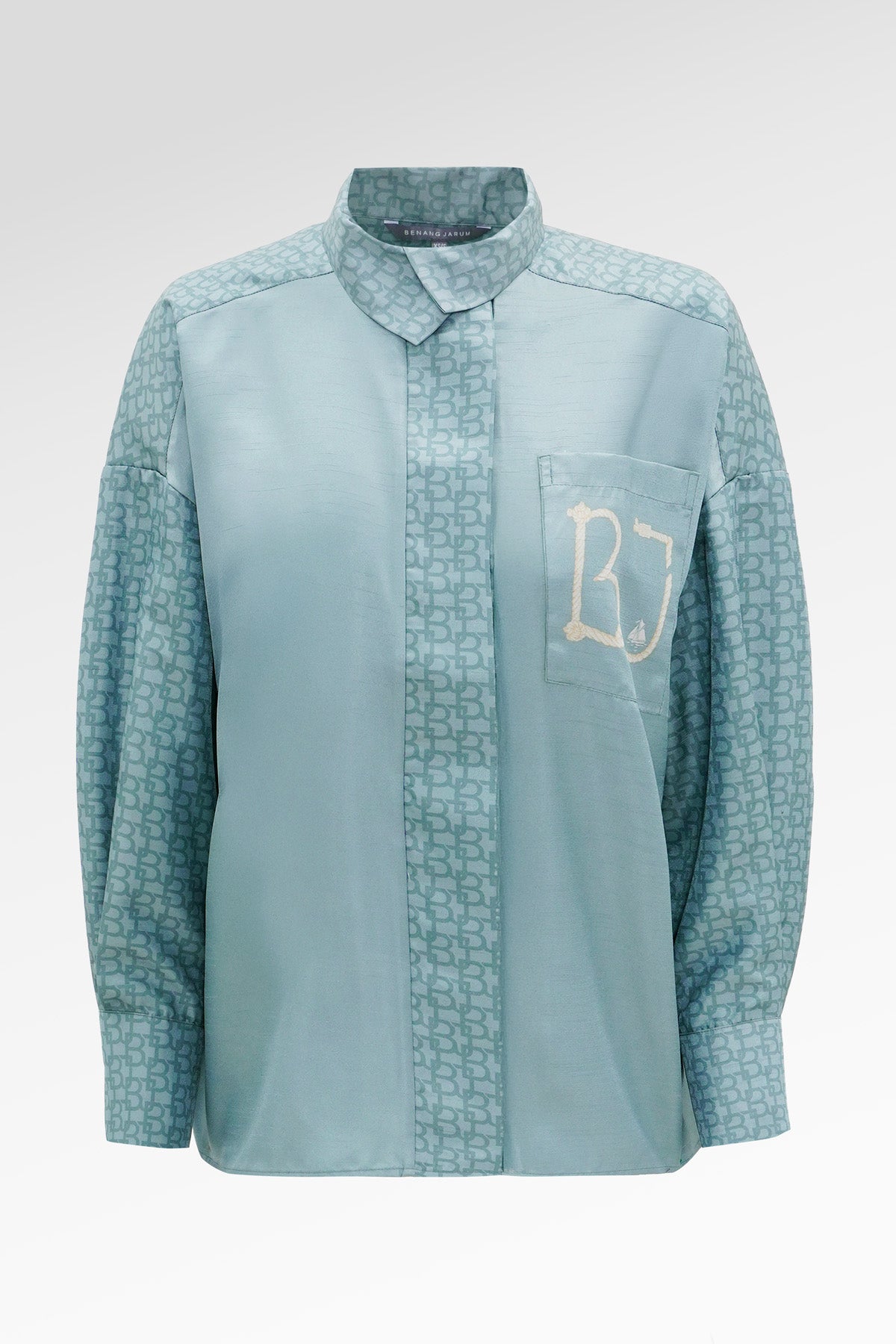 Nauticagram Oversized Shirt - Seaweed