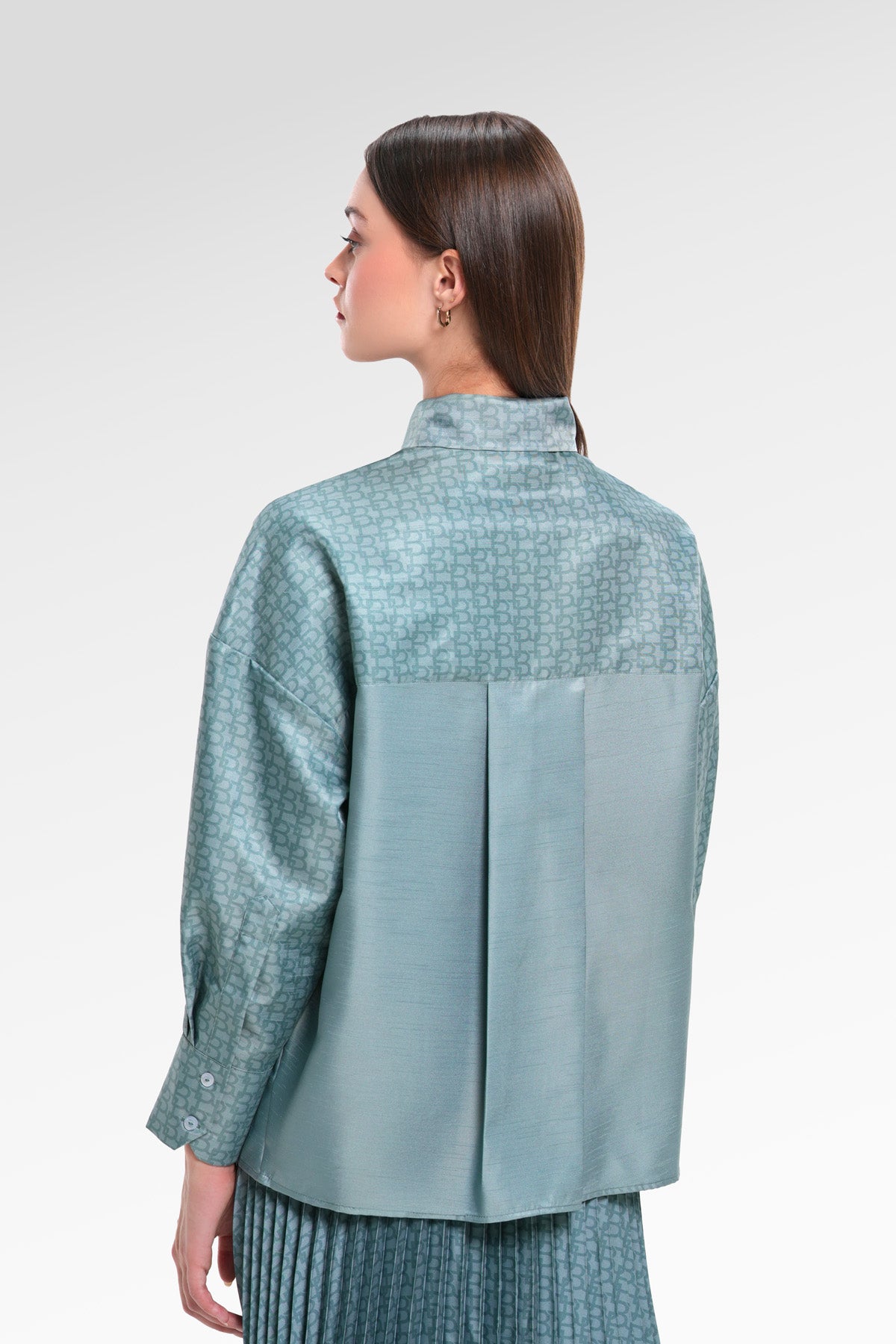 Nauticagram Oversized Shirt - Seaweed