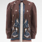 Nauticagram Puffy Shirt - Terracota