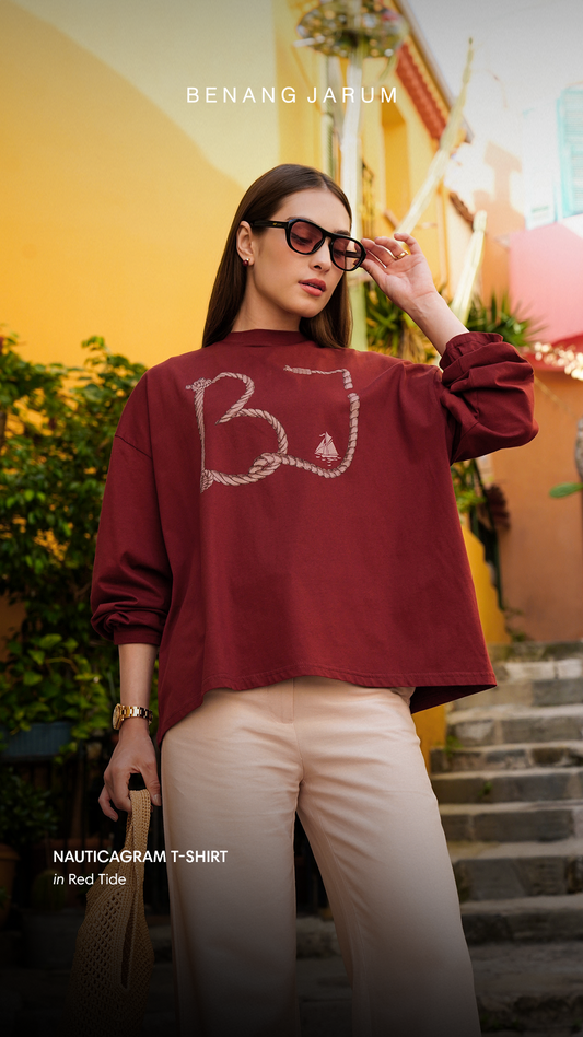 Nauticagram T-Shirt - Red Tide