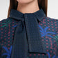 Nauticagram Tie Bow Dress - Ocean
