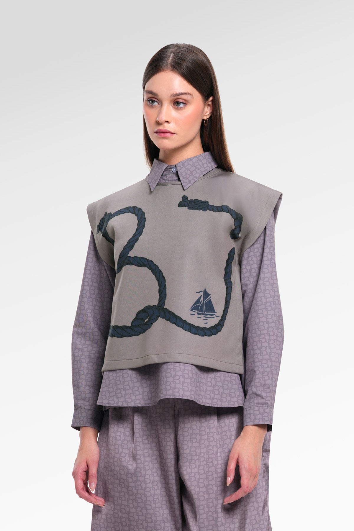 Nauticagram Vest - Anchor