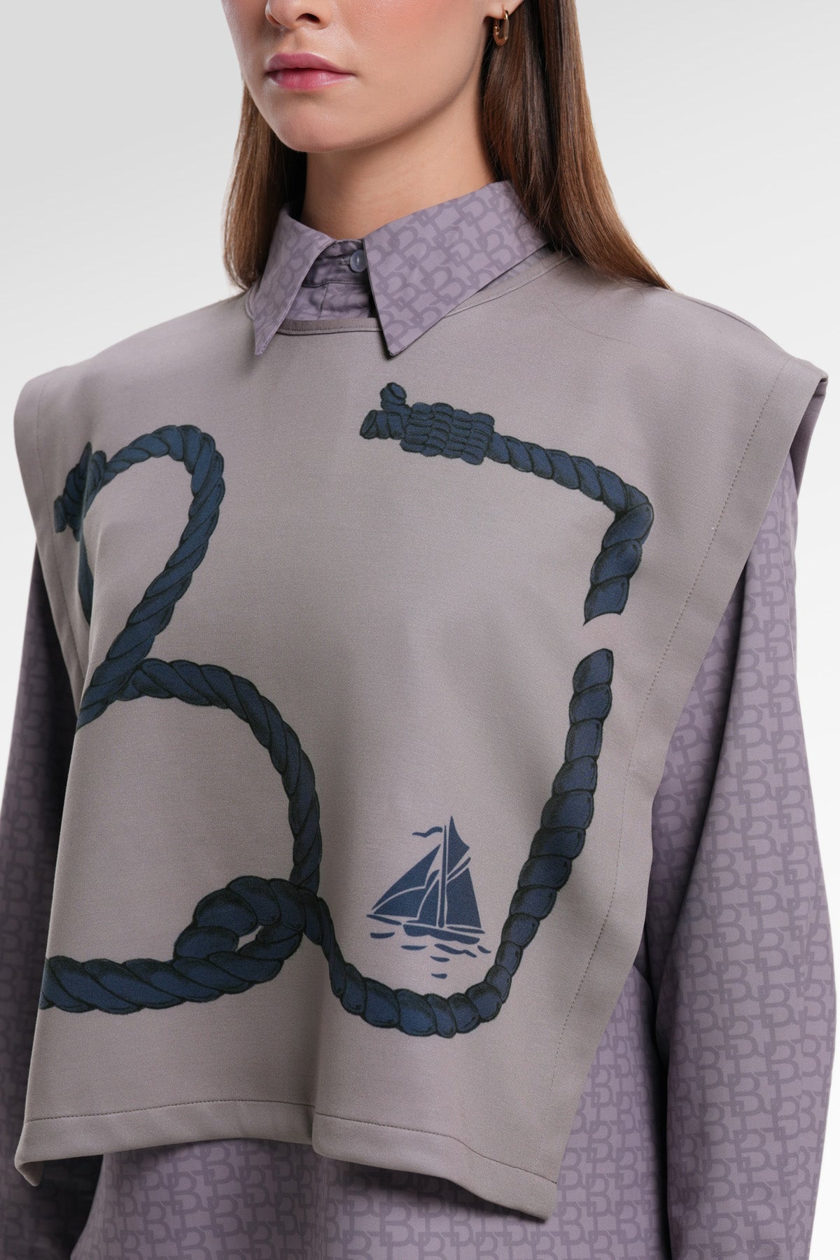 Nauticagram Vest - Anchor