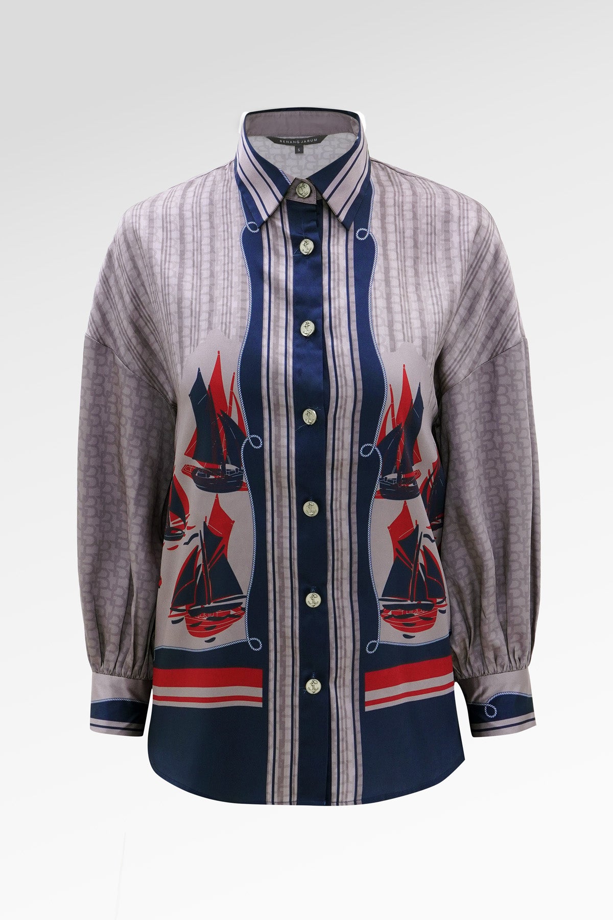 Nauticagram Yoke Shirt - Anchor