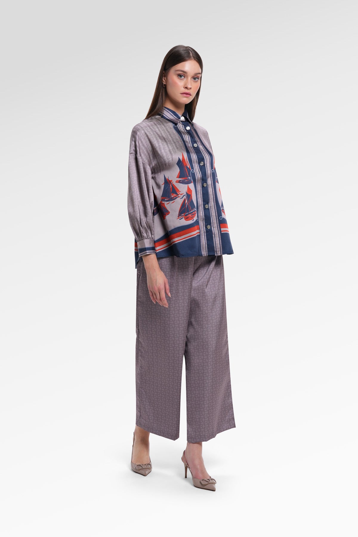 Nauticagram Yoke Shirt - Anchor