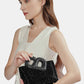 Nina Crystal Bag Small - Black