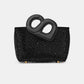 Nina Crystal Bag Small - Black
