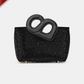 Nina Crystal Bag Small - Black
