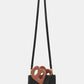 Nina Two-Tone Bag Small - Black/Brown