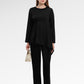 Nirma Asymmetric Blouse - Black