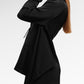 Nirma Asymmetric Blouse - Black