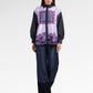 Opulent Bloom Oversize Shirt - Midnight Orchid