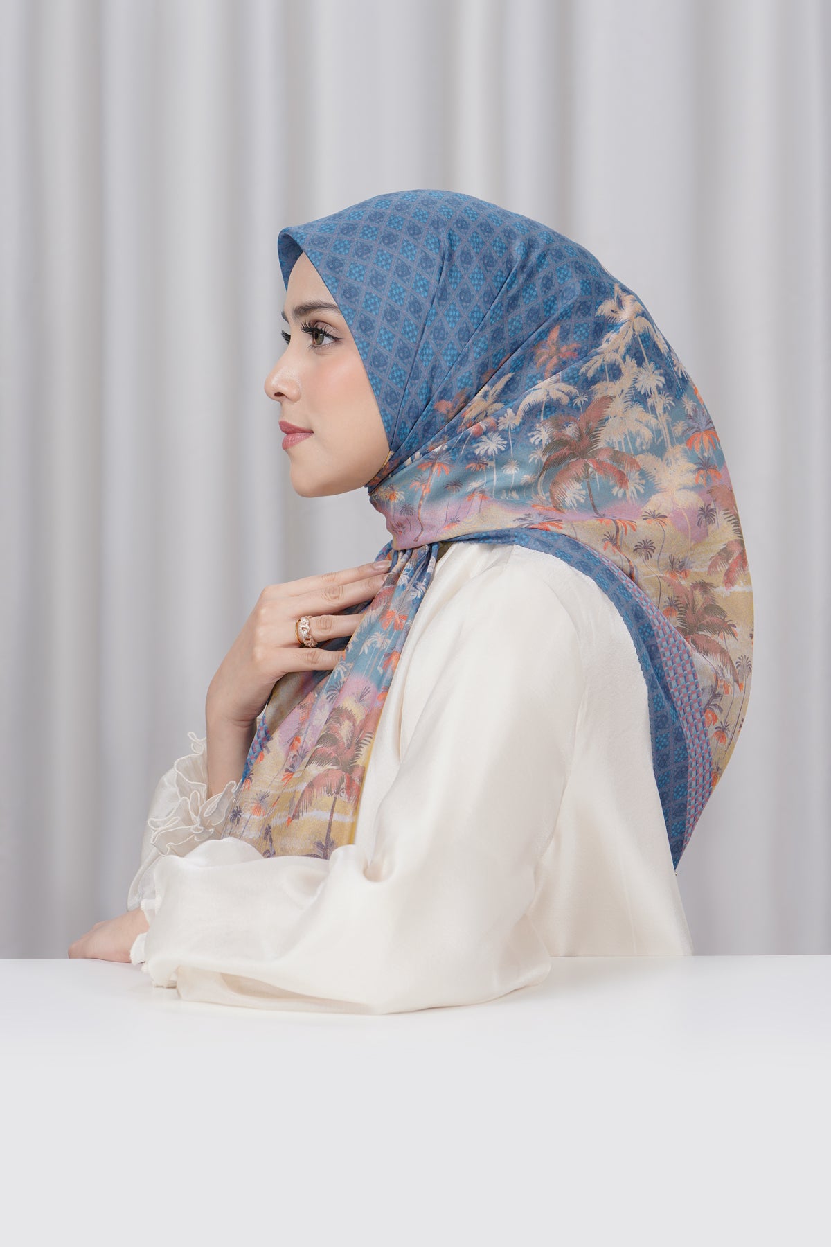 Palm Spring Square Series- Beach