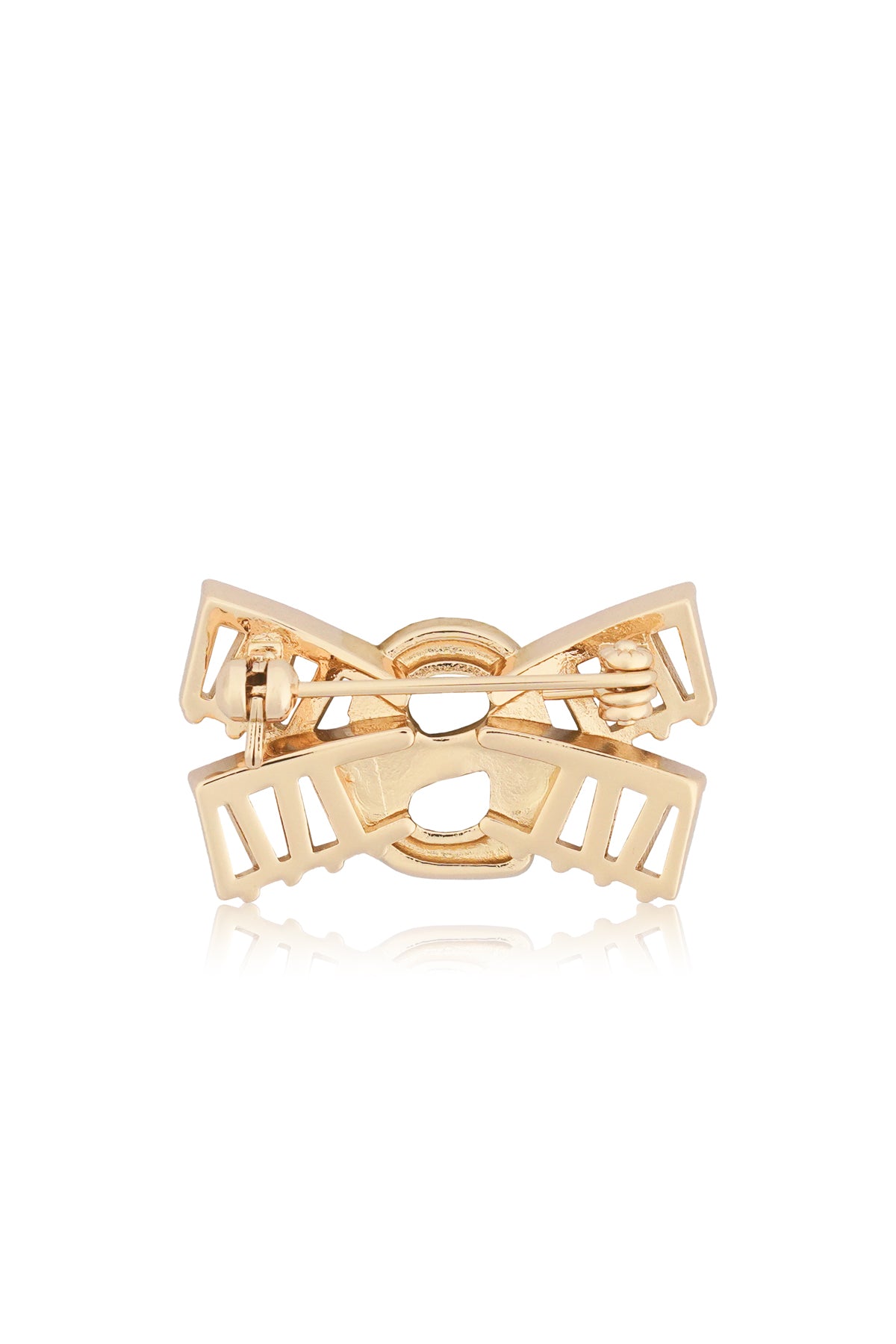 Petite Bow Brooch - Gold