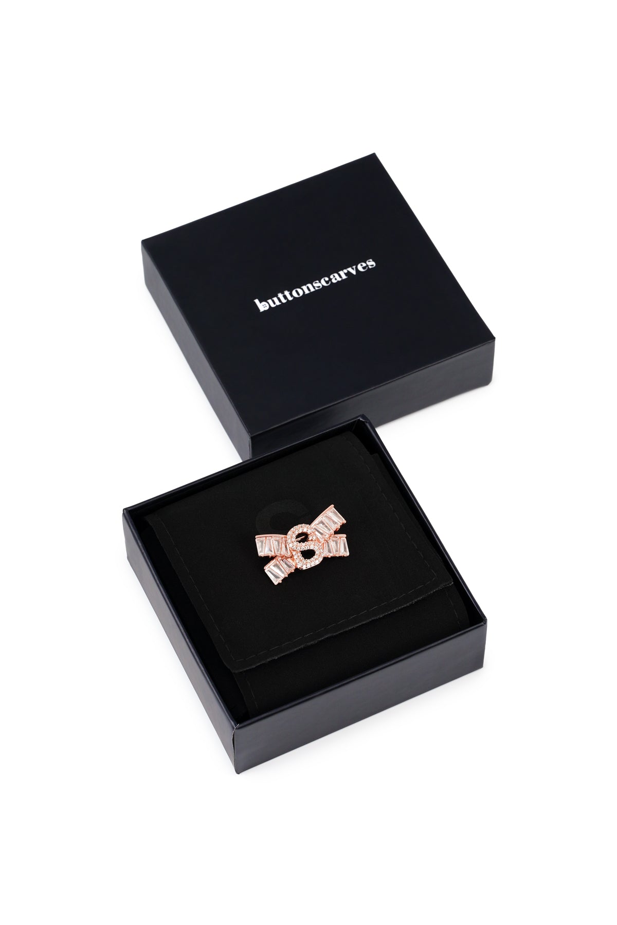 Petite Bow Brooch - Rose Gold