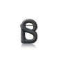 Petite Signature Textured Brooch - Hematite