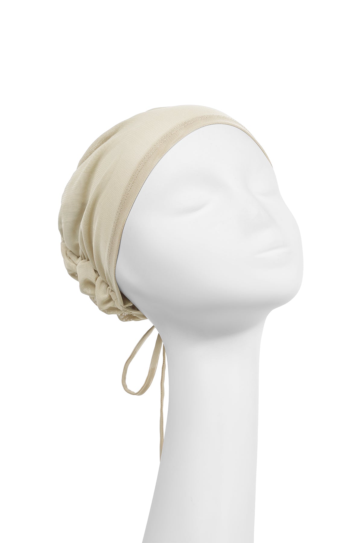 Pleated Back Inner Cap - Khaki