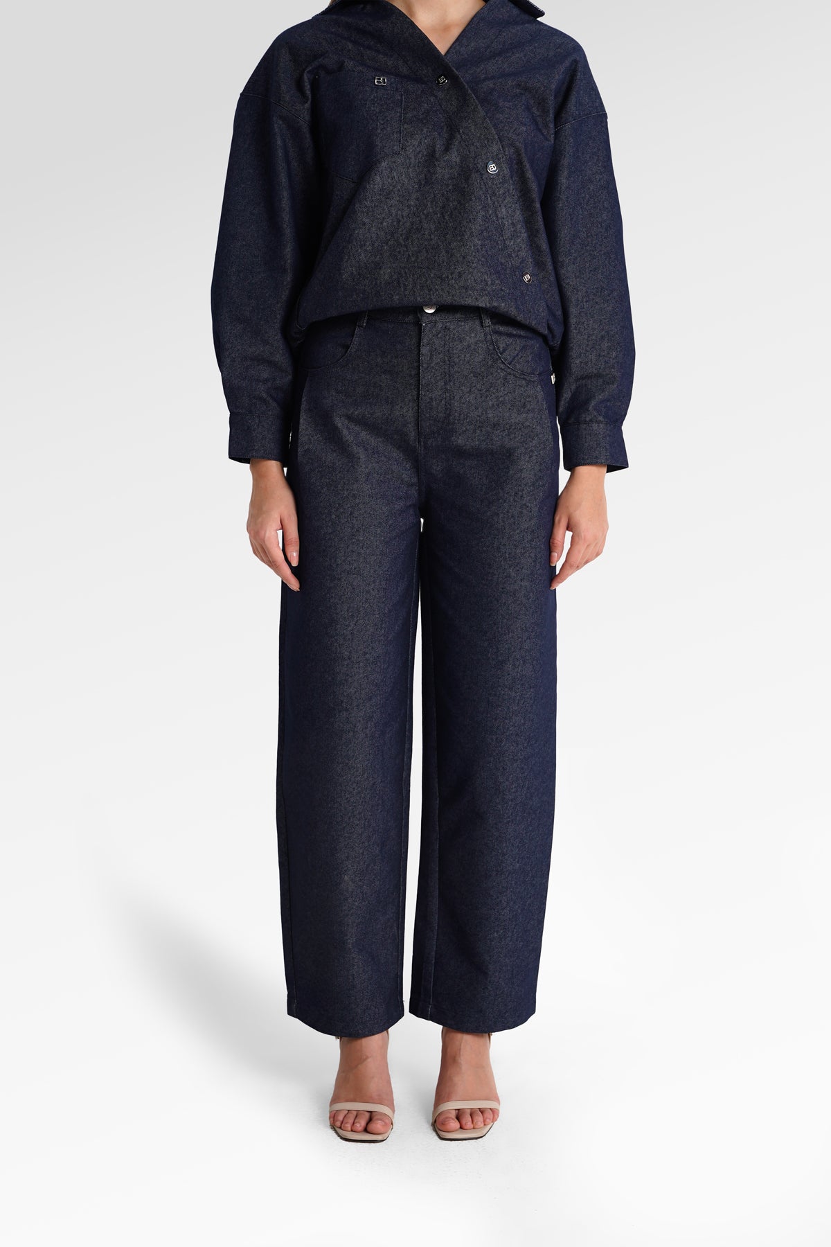 Raine Denim Pants - Denim Blue