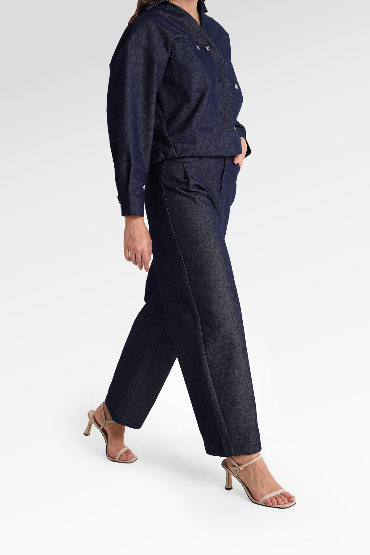 Raine Denim Pants - Denim Blue