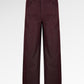 Raine Denim Pants - Maroon