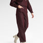 Raine Denim Pants - Maroon