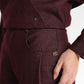 Raine Denim Pants - Maroon