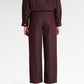 Raine Denim Pants - Maroon