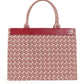 Bimu Jacquard Tote Bag Large - Redwood