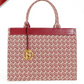 Bimu Jacquard Tote Bag Large - Redwood