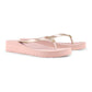 Signature Flatform Flip Flop - Rose