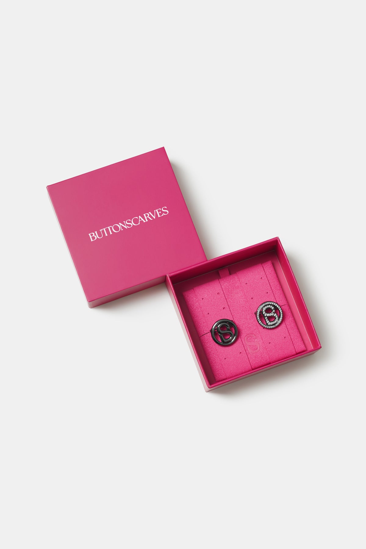 Round Pin Brooch Package 03 - Hematite