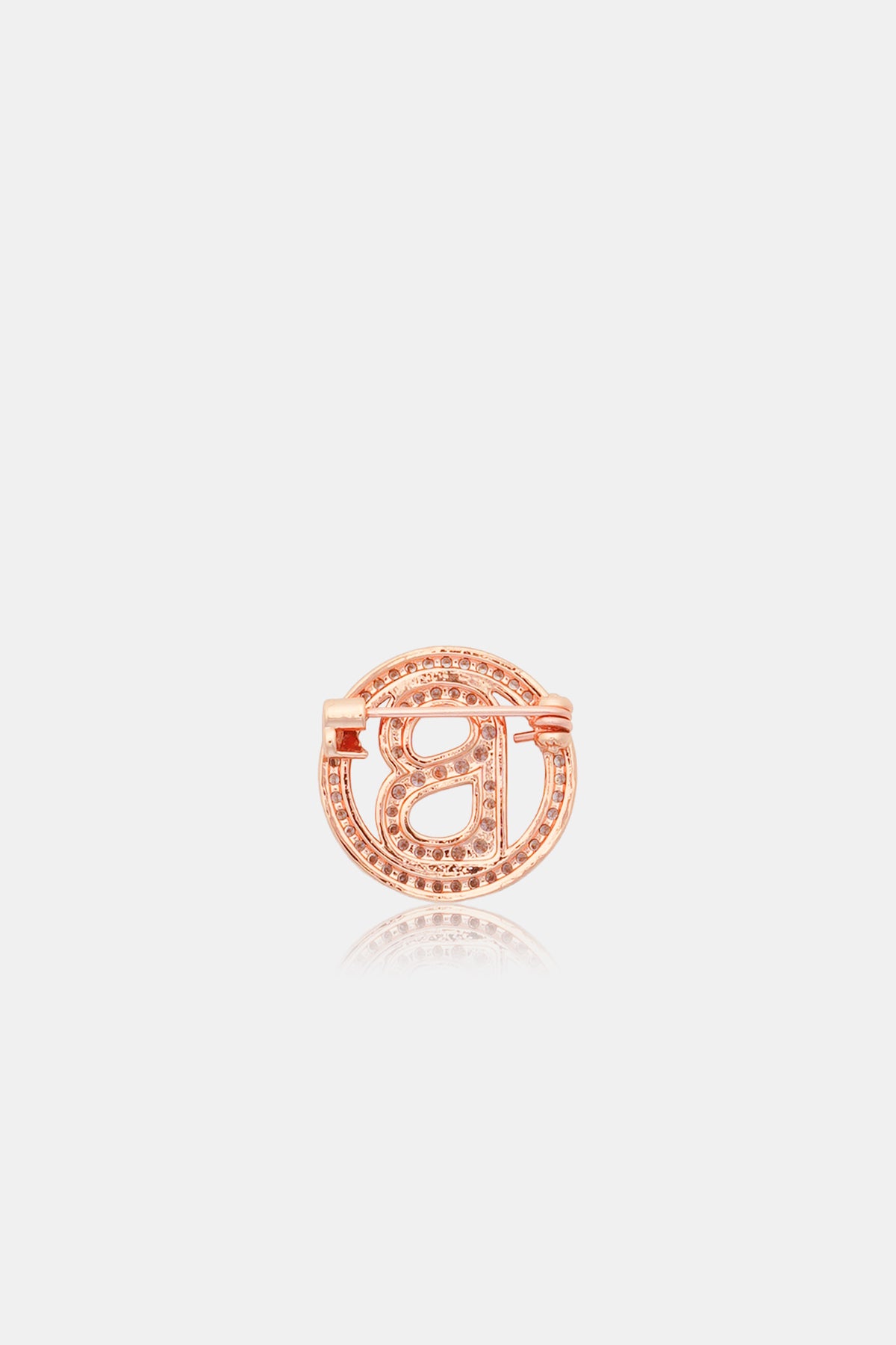 Round Pin Brooch Package 03 - Rose Gold